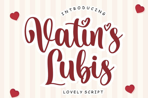 Vatin’s Lubis Font Hans Co 