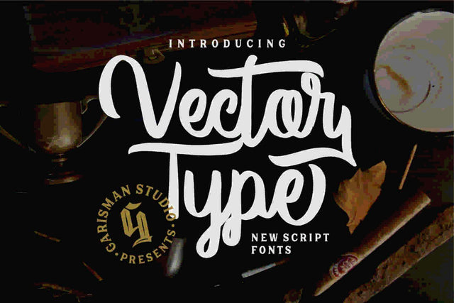 Vector Type Font Garisman Studio 