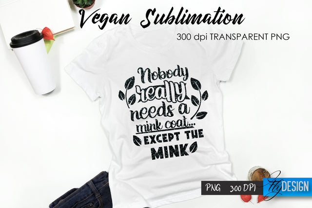 Vegan T-Shirt Sublimation. Food T-Shirt Design v.27 Sublimation Fly Design 