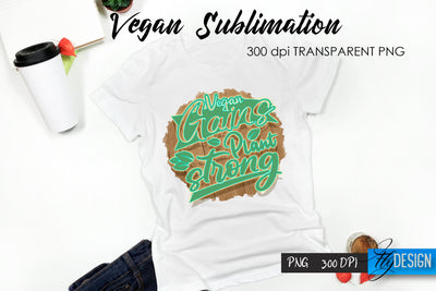 Vegan T-Shirt Sublimation. Food T-Shirt Design v.36 Sublimation Fly Design 