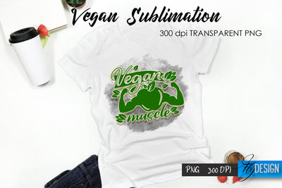 Vegan T-Shirt Sublimation. Food T-Shirt Design v.40 Sublimation Fly Design 