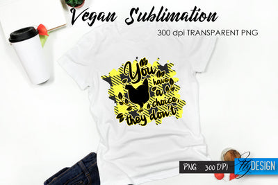 Vegan T-Shirt Sublimation. Food T-Shirt Design v.47 Sublimation Fly Design 
