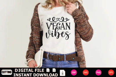 Vegan Vibes SVG Shahin alam 
