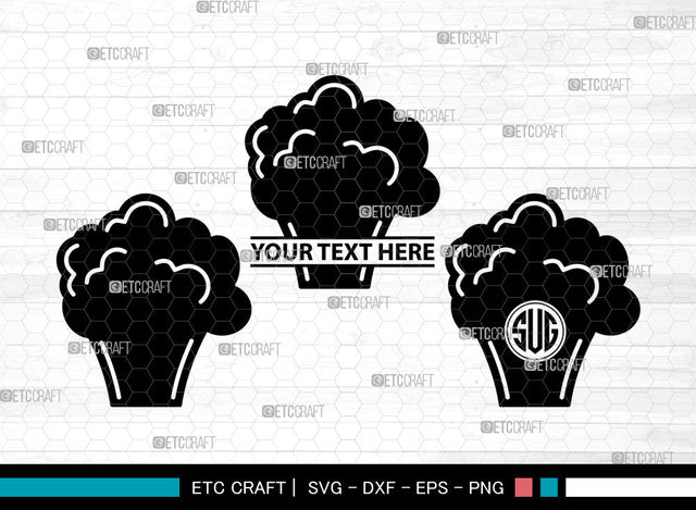 Vegetable Icons Monogram, Vegetable Svg, Mushroom Svg, Vegetables, cooking, Vegetable Monogram, Icon Monogram, Svg Cut File, Dxf, Eps, Png, SVG ETC Craft 