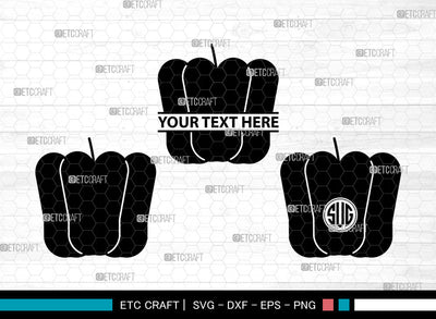 Vegetable Icons Monogram, Vegetable Svg, Mushroom Svg, Vegetables, cooking, Vegetable Monogram, Icon Monogram, Svg Cut File, Dxf, Eps, Png, SVG ETC Craft 