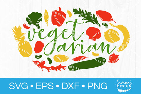 Vegetarian SVG SVG SavanasDesign 