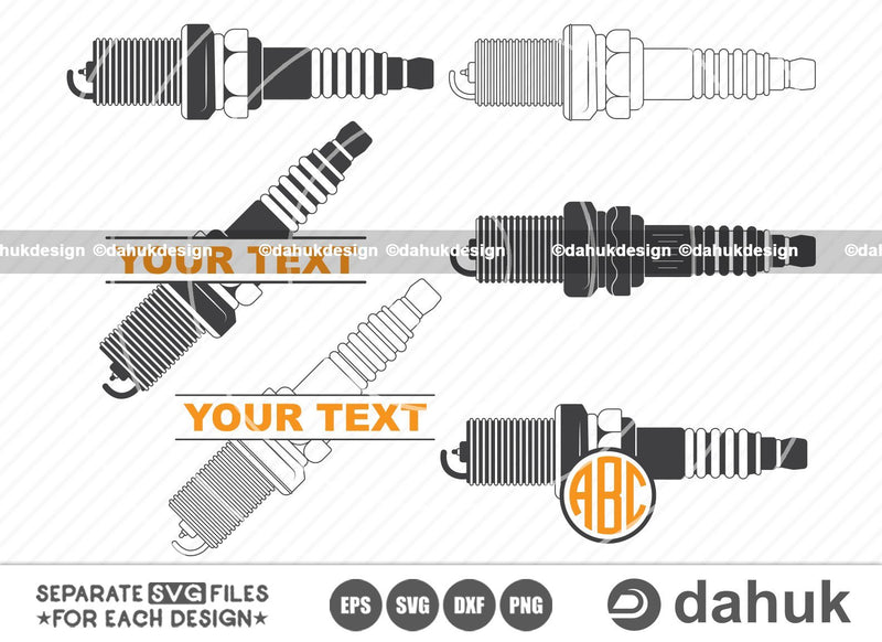 Vehicle spark plug svg, Spark plug svg, Spark Plug Car Vector Svg, spark Plug Clipart Svg, Cut file for silhouette, svg, eps, dxf, png, clipart cricut design space, vinyl cut files SVG dahukdesign 