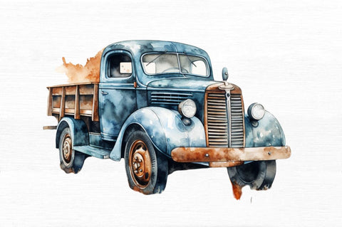 Vehicle Watercolor Clipart Sublimation Regulrcrative 