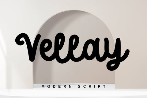 Vellay Font Stefani Letter 