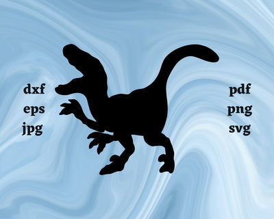 Velociraptor SVG Cut File SVG Northern Light SVG 