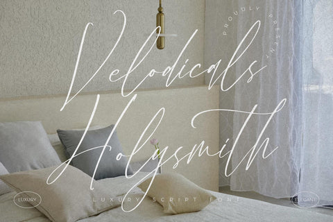 Velodicals Holysmith - Luxury Script Font Font Storytype Studio 