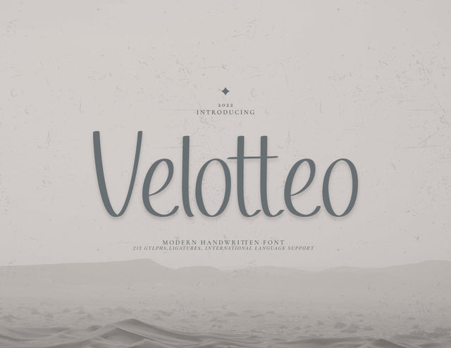 Velotteo Script Handwritten Font inferno.studio3 