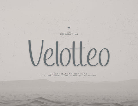 Velotteo Script Handwritten Font inferno.studio3 