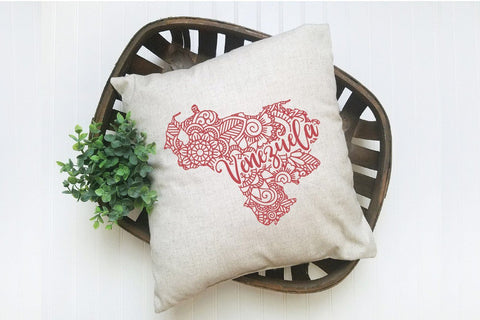 Venezuela SVG File - Venezuela Mandala Design SVG Old Market 