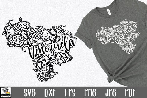 Venezuela SVG File - Venezuela Mandala Design SVG Old Market 