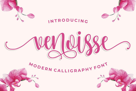 Venoisse – Modern Calligraphy Font Good Java 