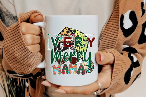 Very Merry Mama Christmas Sublimation Sublimation Jagonath Roy 