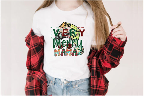 Very Merry Mama Christmas Sublimation Sublimation Jagonath Roy 