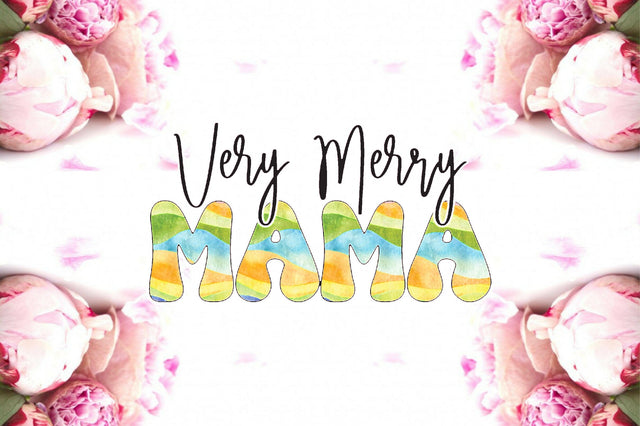 Very Merry Mama Sublimation Sublimation Jagonath Roy 