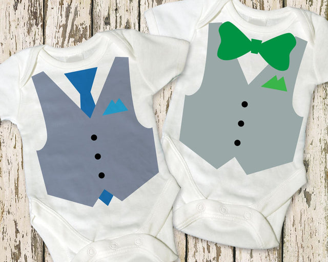 Vest Tie and Bow Tie SVG Designed by Geeks 