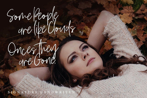 Vesterly Signature Handwritten Font Creatype Studio 