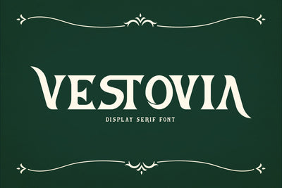 vestovia Typeface Font Storytype Studio 