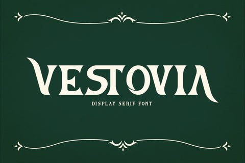 vestovia Typeface Font Storytype Studio 