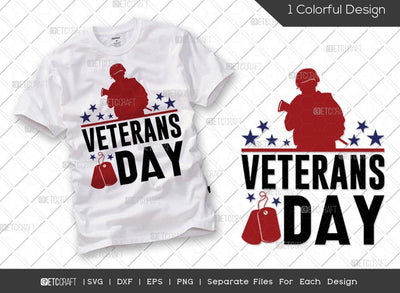 Veteran Day SVG Cut File | Independence Day Svg | Armistice Day Svg | Military Svg | Soldier Svg | Patriotic Svg | Veteran Quote Svg SVG ETC Craft 