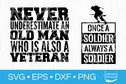 Veteran SVG Bundle SVG SavanasDesign 