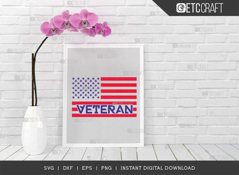 Veteran SVG Cut File, Patriotic Svg, Military Dad Svg, Veteran Dad Svg, Independence Day Svg, Memorial Day Quote Design, TG 02881 SVG ETC Craft 