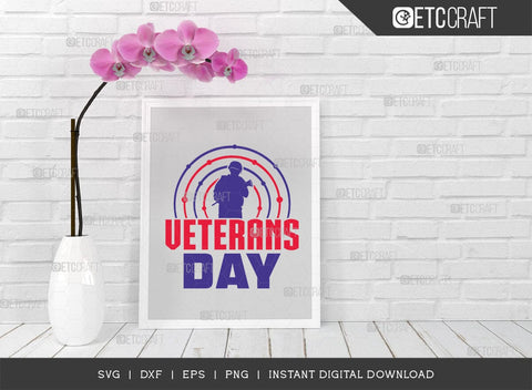 Veterans Day SVG Cut File, Patriotic Svg, Military Dad Svg, Veteran Dad Svg, Independence Day Svg, Memorial Day Quote Design, TG 02878 SVG ETC Craft 