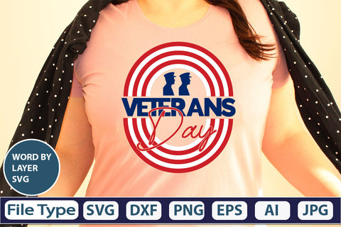 Veterans Day SVG Cut File SVG DesignPlante 503 