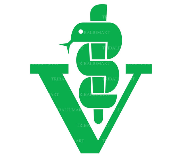 Veterinary clinic symbol SVG TribaliumArtSF 