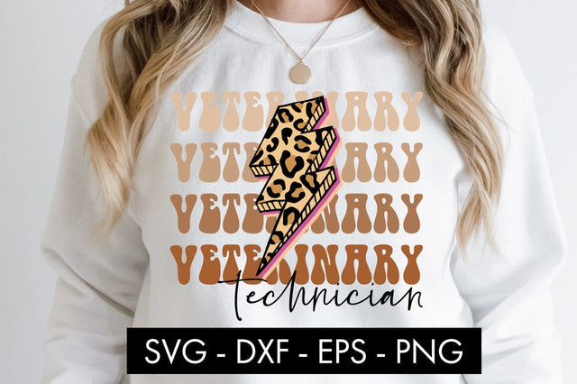 Veterinary Technician SVG Cut File PNG SVG Freeling Design House 