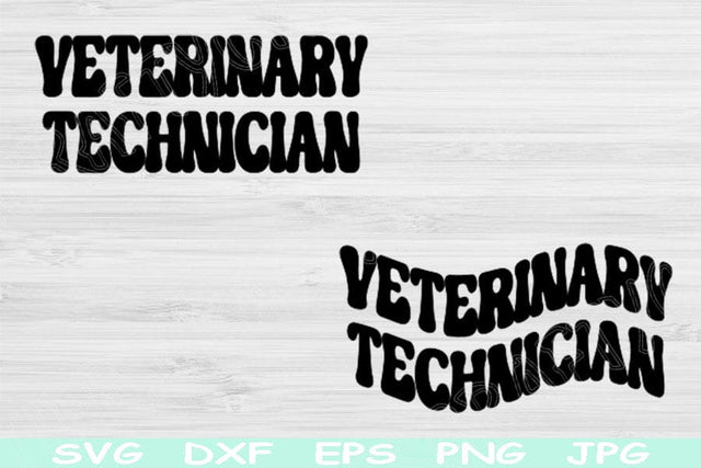 Veterinary Technician Svg Dxf Png Eps Cut Files, Veterinary Tech Svg, Vet Tech Svg Files For Cricut, Vet Tech Shirt Svg Silhouette Designs SVG TiffsCraftyCreations 