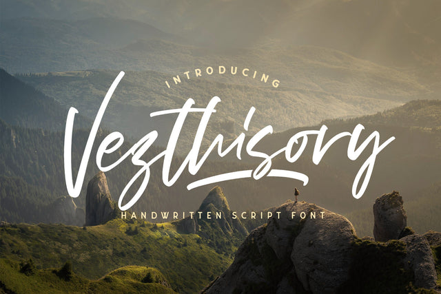Vezthisory - Handwritten Font Font StringLabs 