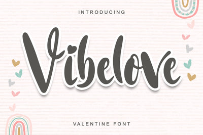 Vibelove Font Sakha Design Studio 