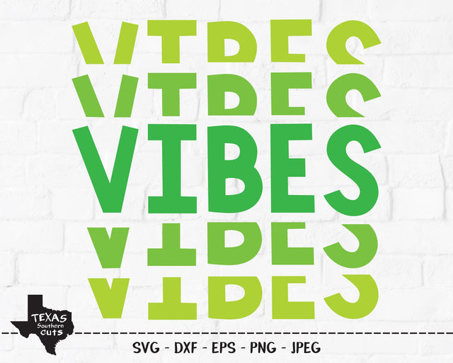 Vibes Ripple | Summer SVG SVG Texas Southern Cuts 