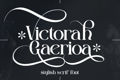 Victorah Gaerioa Typeface Font Storytype Studio 
