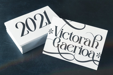 Victorah Gaerioa Typeface Font Storytype Studio 