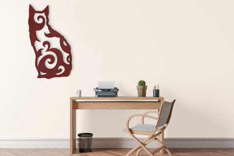 Victorian Cat cut files, SVG, DXF SVG Angel on Empire 