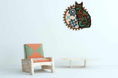 Victorian Cat cut files, SVG, DXF SVG Angel on Empire 