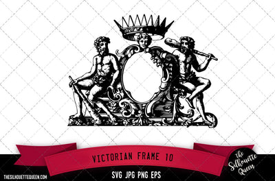 Victorian Frame (10) SVG -Vector Art Commercial & Personal Use- Cricut,Silhouette,Cameo,Vinyl Cut SVG Loveleen Kaur 