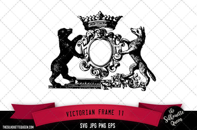 Victorian Frame (11) SVG -Vector Art Commercial & Personal Use- Cricut,Silhouette,Cameo,Vinyl Cut SVG Loveleen Kaur 