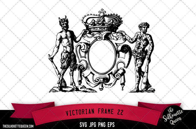 Victorian Frame (22) SVG -Vector Art Commercial & Personal Use- Cricut,Silhouette,Cameo,Vinyl Cut SVG Loveleen Kaur 