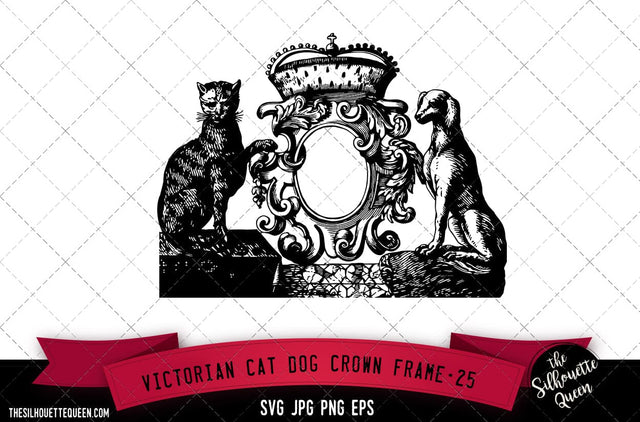 Victorian Frame (25) SVG -Vector Art Commercial & Personal Use- Cricut,Silhouette,Cameo,Vinyl Cut SVG Loveleen Kaur 