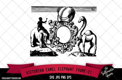 Victorian Frame (27) SVG -Vector Art Commercial & Personal Use- Cricut,Silhouette,Cameo,Vinyl Cut SVG Loveleen Kaur 