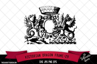 Victorian Frame (29) SVG -Vector Art Commercial & Personal Use- Cricut,Silhouette,Cameo,Vinyl Cut SVG Loveleen Kaur 