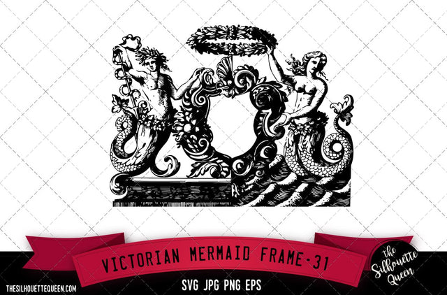 Victorian Frame (31) SVG -Vector Art Commercial & Personal Use- Cricut,Silhouette,Cameo,Vinyl Cut SVG Loveleen Kaur 