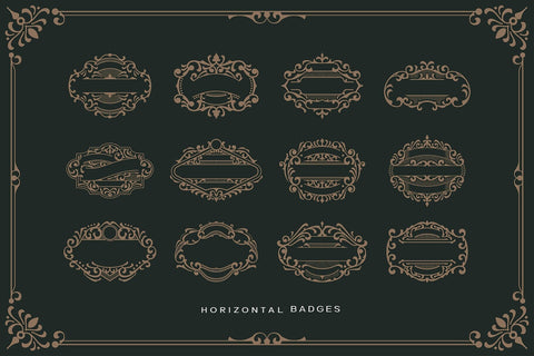 Victorian Ornament Vectors Vol. IV SVG Arterfak Project 
